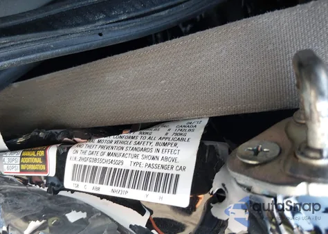 2012 Honda Civic Lx из США, поврежденный, VIN 2HGFG3B55CH545029